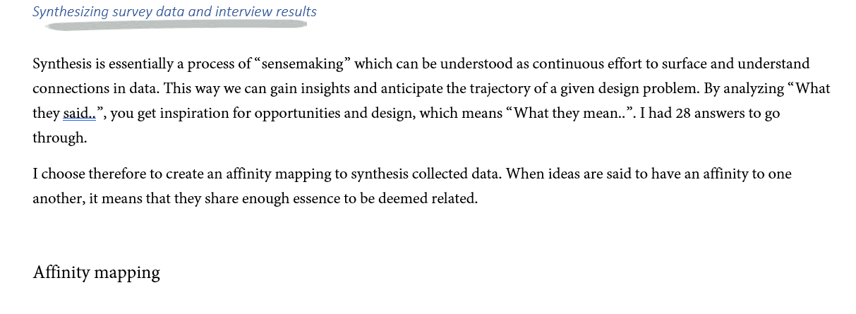 Research synthesis and affinity mapping introduction